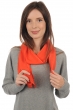 Cashmere & Zijde accessoires scarva zonnig oranje 170x25cm